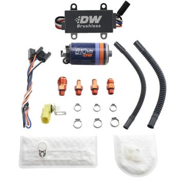DeatschWerks DW810 In-Tank Brushless Fuel Pump 810 LPH with Install Kit C105 Controller