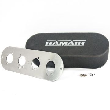 Filtr powietrza Twin Carb Ramair RT3-218-405 100mm Wysokość wewnętrzna