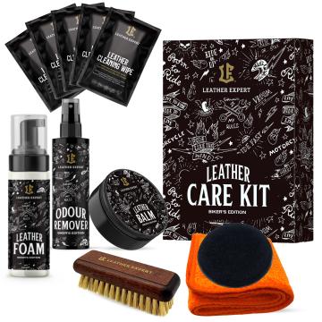 Leather Expert Leather Care Kit Biker’s Edition zestaw do pielęgnacji skórzanej odzieży motocyklowej 400ml