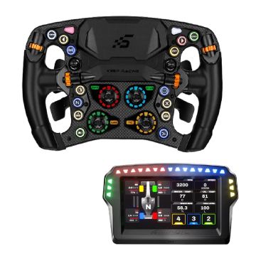 Zestaw Simagic ZEUS Formula 280mm + MagicDash 4 ekran telemetryczny Simracing