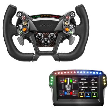 Zestaw Simagic ZEUS GT 300mm + MagicDash 4 ekran telemetryczny Simracing