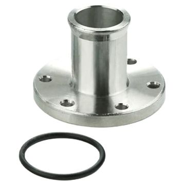 Davies Craig DC1027 aluminiowy adapter kołnierzowy EWP z prostym króćcem do węża 25 mm 1”
