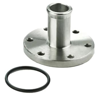 Davies Craig DC1028 aluminiowy adapter kołnierzowy EWP z prostym króćcem do węża 19 mm 3/4”