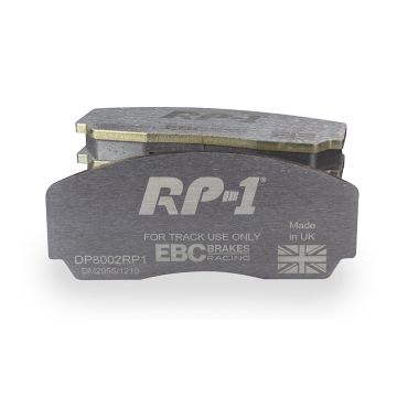 DP8002RP1 Sportowe klocki hamulcowe RP-1 Racing EBC Brakes AC Cobra Cobra CRS Cobra Superblower Aston Martin DB7 Virage Virage Volante V8 Coupe V8 Vantage V8 Vantage Le Mans V8 Volante Jaguar XJ220 Lotus Carlton Esprit Esprit Sport 300 Esprit 350 MARCOS G