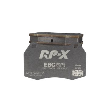 DP81032RPX Sportowe klocki hamulcowe RP-X Racing EBC Brakes BMW 8 Series E31 840 8 Series E31 850 Ferrari 456 550 575M LAMBORGHINI Diablo Maserati Coupe Ghibli AM336 Gransport GranTurismo Quattroporte AM337 Quattroporte M139 Spyder 3200 GT 4200 Coupe Niss