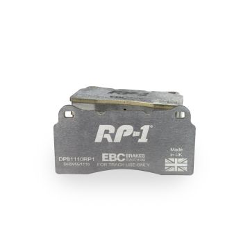DP81110RP1 Sportowe klocki hamulcowe RP-1 Racing EBC Brakes Aston Martin DB7 Vanquish Chrysler USA Viper SRT-10 Daimler Super V8 DE TOMASO Pantera 90 Si Dodge USA SRT Viper Viper SRT-10 Viper Ferrari F40 F50 Jaguar XJR XK8 XKR LAMBORGHINI Diablo Murcielag