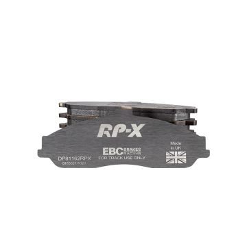 DP81162RPX Sportowe klocki hamulcowe RP-X Racing EBC Brakes AC MK VI Cadillac XLR Chevrolet Corvette C5 Corvette C5 Z06 Corvette C6 Corvette C6 Z51 Opel Monaro Pontiac GTO VAUXHALL Monaro Cadillac XLR XLR-V Chevrolet Corvette C5 Corvette C6 Pontiac GTO Fo