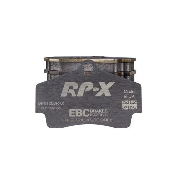 DP81208RPX Sportowe klocki hamulcowe RP-X Racing EBC Brakes Porsche Boxster 986 Boxster 987 Cayman 987 Porsche 911 996 911 997 Boxster Boxster S Cayman 911 996 Carrera 911 996 Carrera 4 911 996 Carrera Targa 911 996 Carrera S 911 997 Carrera 911 997 Carre