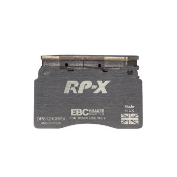 DP81210RPX Sportowe klocki hamulcowe RP-X Racing EBC Brakes Alfa Romeo 147 156 159 166 Brera Giulietta 940 GT GTV Spider Mitsubishi Lancer EVO 5 6 7 8 9 X Subaru BRZ Impreza WRX STi Toyota GT 86 Honda Civic FK2 FK8 Opel Astra GTC OPC Saab 9-5 Volvo S60 MK