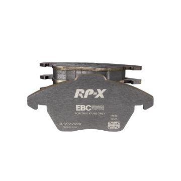 DP81517RPX Sportowe klocki hamulcowe RP-X Racing EBC Brakes Audi A1 8X A3 8P A3 quattro 8P A3 Cabriolet 8P S1 8X Citroen Seat Leon 1P Skoda Fabia 5J Octavia 1Z Octavia 1Z Estate 4x4 Rapid Rapid Spaceback Superb 3T Volkswagen Beetle 5C CC Eos Golf Mk5 Golf