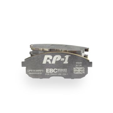 DP81636RP1 Sportowe klocki hamulcowe RP-1 Racing EBC Brakes Nissan Pulsar Stagea M35 350Z Infiniti G20 G35 I30 I35 Nissan Altima Cube Juke Maxima Sentra Versa Versa Note 350Z Skyline V35 Altima L32 Sentra SE-R