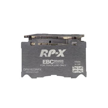 DP81823RPX Sportowe klocki hamulcowe RP-X Racing EBC Brakes Infiniti FX30D FX37 FX50 G37 M30D M35h M37 Q50 Q50 Hybrid Q60 Q60 Coupe Q70 QX70 Nissan 370Z 370Z Nismo Infiniti FX50 G37 M37 M56 Q50 Q50 hybrid Q60 CV36 Q60 CV37 Q70 QX70 Nissan 370Z Q60 S Skyli