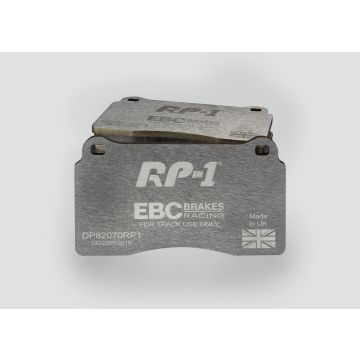 DP82070RP1 Sportowe klocki hamulcowe RP-1 Racing EBC Brakes AC MK VI Aston Martin DB9 Vantage Audi RS3 8P TTRS quattro 8J TTRS quattro Plus 8J BMW ALPINA B10 E39 CUPRA Leon Ferrari 612 Renault Seat Leon 5F Chevrolet Camaro 5th Gen Corvette C6 Corvette C7 