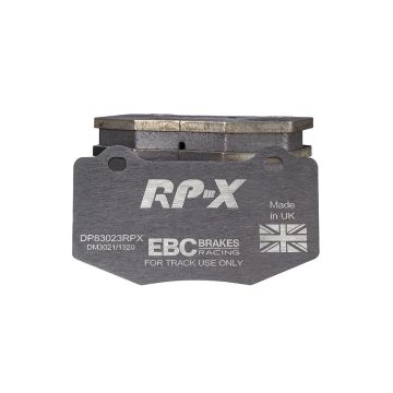 DP83023RPX Sportowe klocki hamulcowe RP-X Racing EBC Brakes Chevrolet Corvette C7 Stingray Chevrolet Camaro 6th Gen Corvette C7 Stingray Z51 Cadillac ATS-V Camaro 6th Gen SS Corvette C7 Grand Sport Corvette C7 Stingray Corvette C7 Stingray Z51 Corvette C7