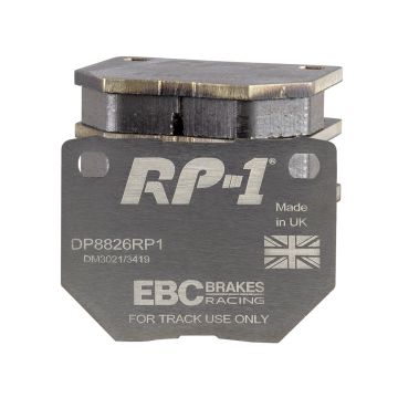 DP8826RP1 Sportowe klocki hamulcowe RP-1 Racing EBC Brakes Nissan Skyline R32 Skyline R33 300ZX GZ32 300ZX Z32 Subaru Impreza Impreza Prodrive P1 Impreza 22B Impreza GB270 Nissan Skyline R32 Skyline R33 300ZX Subaru Impreza Skyline R32 GTS-T Skyline R32 G