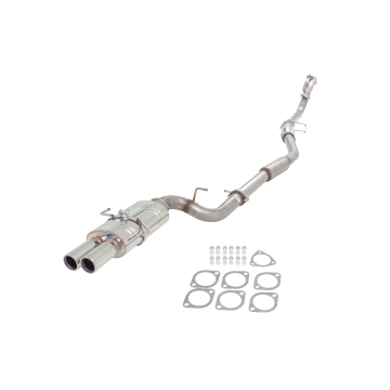 Układ wydechowy XForce Nissan 200SX 1994-1998 S14 stal nierdzewna