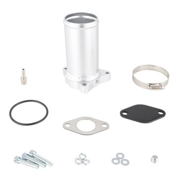 Flansza EGR VW 1.9 TDI 100/130/160 KM 63mm srebrna