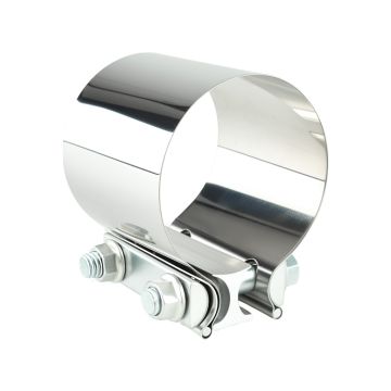 Obejma opaska nierdzewna wydechu SS304 127mm 5"  