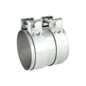 Obejma nierdzewna wydechu łącznik SS304 FMIC.EU 70mm 2.75"