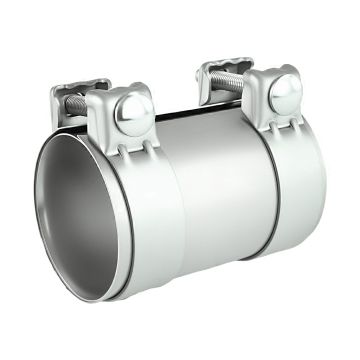 Obejma nierdzewna wydechu łącznik SS304 FMIC.EU 76mm 3"