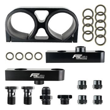 FMIC.EU mocowanie 2 pomp paliwa Typ 044 z listwami zasilającymi AN6