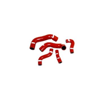 Zestaw silikonowych przewodów układu chłodzenia Forge Motorsport FMKCMK5.R for Audi S3 2L TFSI 8P czerwony