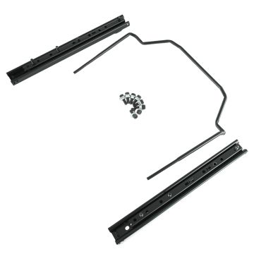 Szyny prowadnice fotela kubełkowego FMIC.Pro ze szpilkami 420mm zakres 240mm