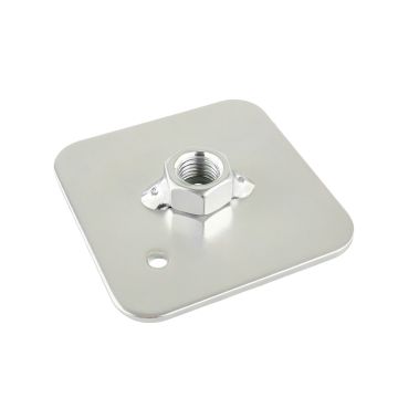 Płytka z nakrętką do mocowania pasów FMIC.Pro 65 × 65 mm FIA 7/16"-20 UNF