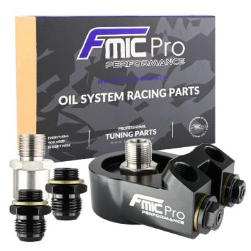 Podstawka adapter chłodnicy oleju z termostatem FMIC.Pro 75mm