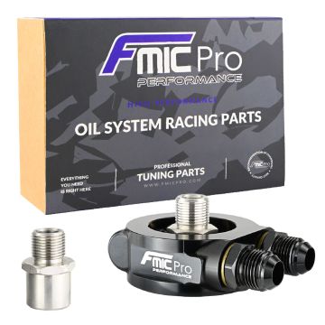 Podstawka adapter chłodnicy oleju z termostatem FMIC.Pro 80mm