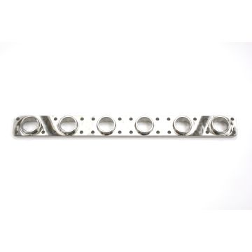 Flansza wydechowa kolektora nierdzewna CNC 3D 42.4mm FTWL BMW M50 / M52 / M54