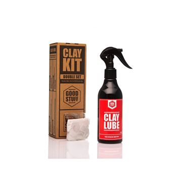 GOOD STUFF Clay Kit - Clay Lube 250ml + Clay Bar 50g