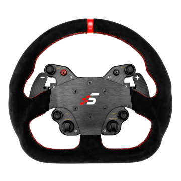 Kierownica GT1 330mm Typ D Alcantara SIMAGIC Łopatki Zmiany Biegów Symulator Simracing