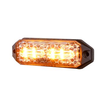 Lampa Ostrzegawcza Kogut LED Purelux Strobe HD 12V 24V 98mm 15W