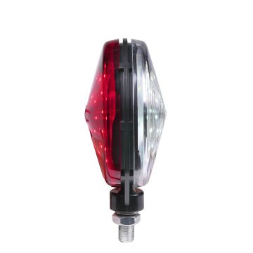 Dwustronne Światło Postojowe Ostrzegawcze Purelux Spectrum Newschool Czerwone Białe 12V 24V 109mm 2W
