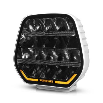 Dodatkowa Lampa Pomocnicza LED Purelux Panther 9 Biała Okrągła 23cm 210W