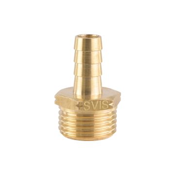 Nypel adapter mosiężny 1/2" na króciec 14mm push-on 