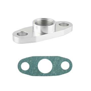 Flansza spływu oleju 1/2 NPT żeńską do turbosprężarek Garretta GT40 GT55
