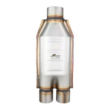 Uniwersalny Katalizator JRspec Euro 2 Do Silników 1.6 - 4.0L 63mm / 51mm Wlot / Wylot do rur 70mm - 63mm