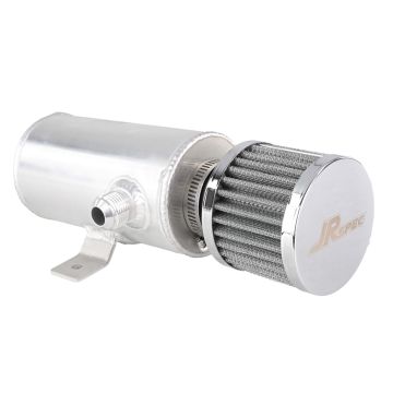 OIL CATCH TANK JRSPEC 0.75L Z 2 BOCZNYMI KRÓĆCAMI AN10 I FILTREM