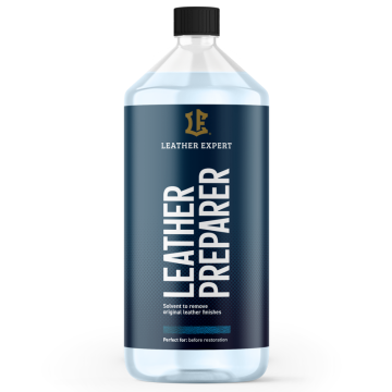 Leather Expert Leather Preparer zmywacz do skóry naturalnej przed farbowaniem 1000ml 1l