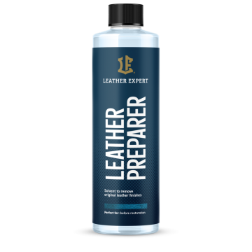 Leather Expert Leather Preparer zmywacz do skóry naturalnej przed farbowaniem 500ml 0,5l