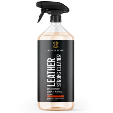Leather Expert Leather Strong Cleaner silny środek do czyszczenia mocno zabrudzonej skóry gładkiej  1000ml 1l