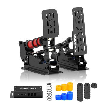 Pedalbox Pedały SIMSONN Plus X Racing Simracing Symulator - Czarny