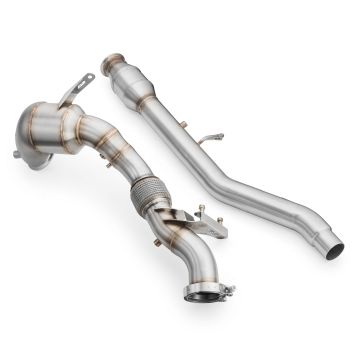Downpipe RM Motors Cupra Formentor 2.0 TSI z katalizatorem EURO 6 i tłumikiem