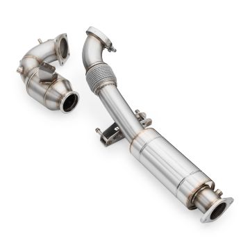 Downpipe RM Motors for Hyundai i30N with Silencer and Pipe Silencer