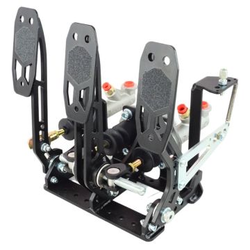 Pedalbox Eco Class Mocowany do Podłogi Kompaktowy RacingPedalBoxes - Czarny