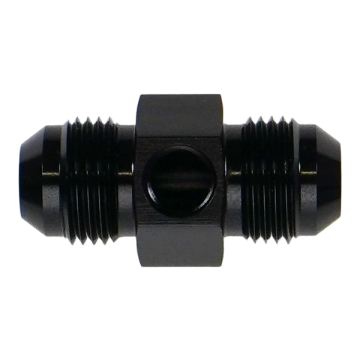 Adapter 8AN męski Flare z portem pomiarowym 1/8" DeatschWerks