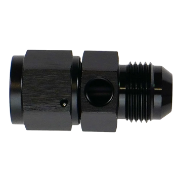 Adapter obrotowy 10AN męski Flare na żeński Flare z portem 1/8" NPT DeatschWerks