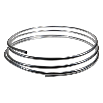 Rura aluminiowa sztywna 10AN 6,1m anodowana przezroczysta DeatschWerks